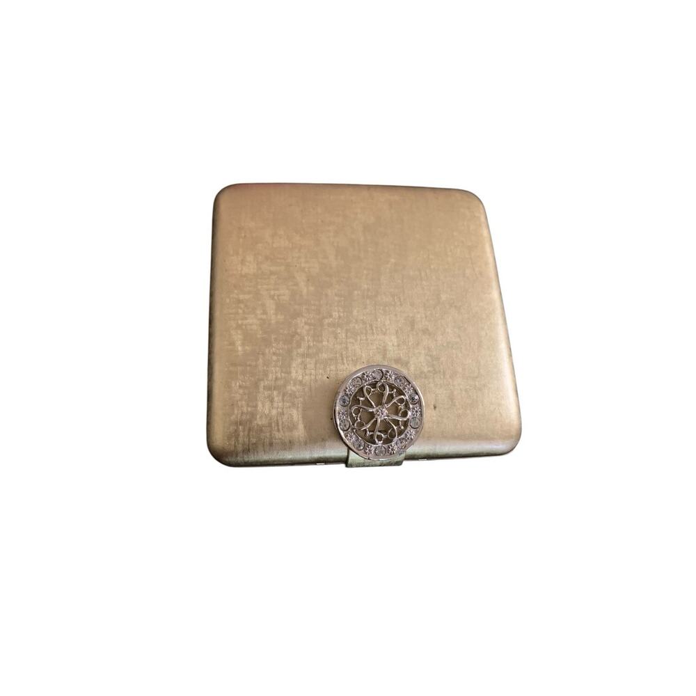 Vintage Avon Imperial Jewel Gold Tone Compact 1960’s